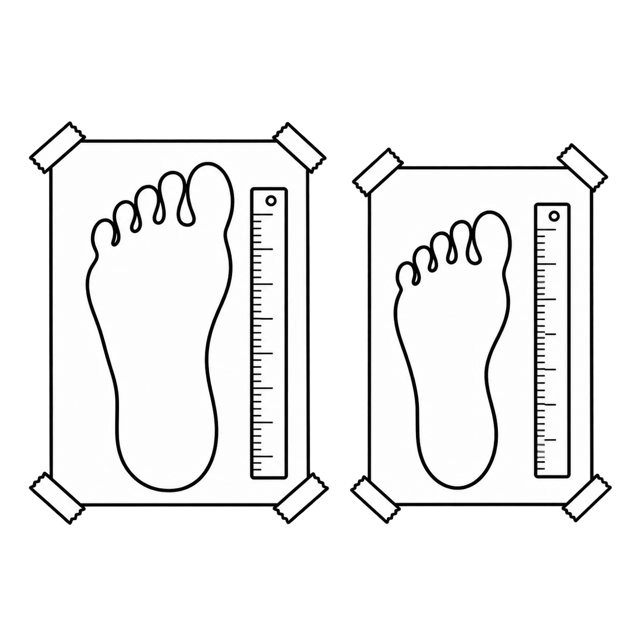 Repeat for both feet